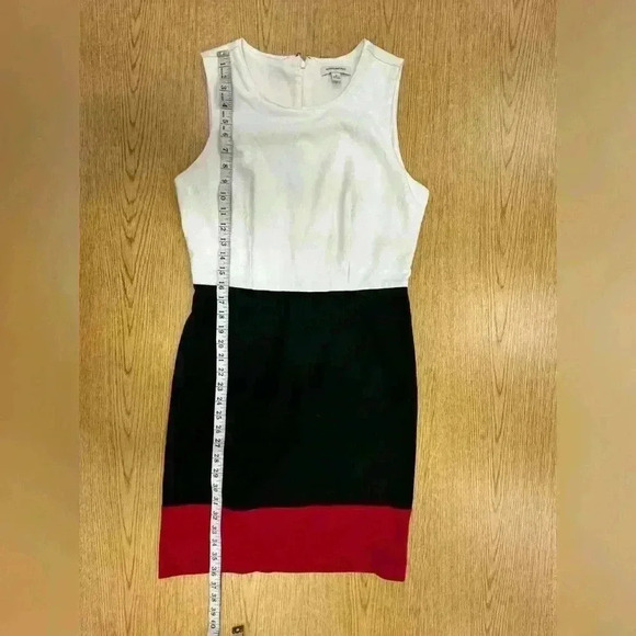 Banana Republic Color Block Sleeveless Dress Size 6 - Picture 3 of 5